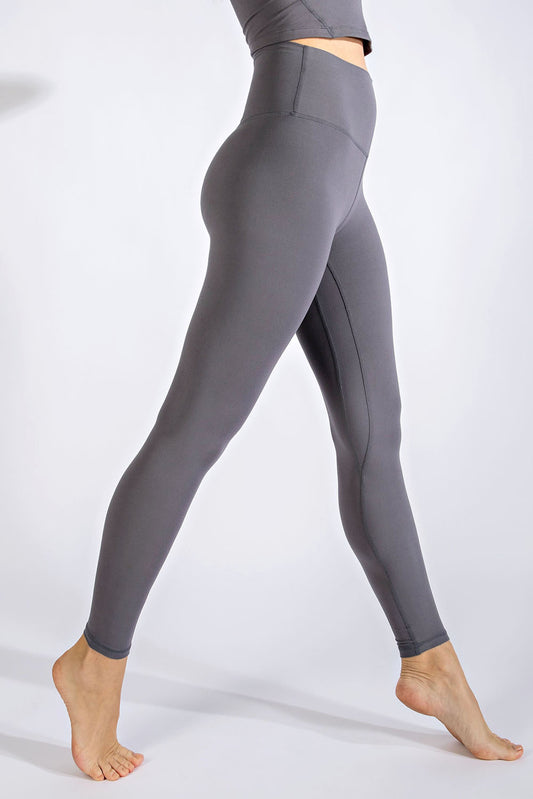 Rae Yoga Leggings - Titanium