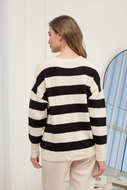 The Cyrus Crew Knit Sweater